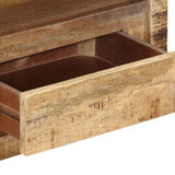 NNEVL TV Cabinet 88x30x40 cm Solid Wood Mango