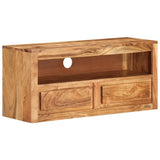 NNEVL TV Cabinet 88x30x40 cm Solid Wood Acacia