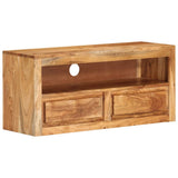 NNEVL TV Cabinet 88x30x40 cm Solid Wood Acacia