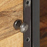 NNEVL TV Cabinet 110x30x42 cm Solid Wood Mango