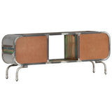 NNEVL TV Cabinet Multicolour 110x30x42 cm Solid Wood Reclaimed
