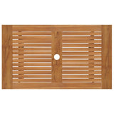 NNEVL Folding Garden Table 120x70x75 cm Solid Wood Acacia