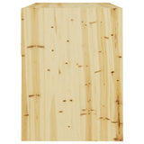 NNEVL Bedside Cabinet 40x31x40 cm Solid Firwood