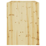 NNEVL Bedside Cabinets 2 pcs 40x31x40 cm Solid Firwood