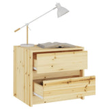 NNEVL Bedside Cabinet 40x30.5x35.5 cm Solid Firwood