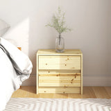 NNEVL Bedside Cabinet 40x30.5x35.5 cm Solid Firwood