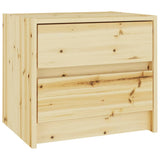 NNEVL Bedside Cabinets 2 pcs 40x30.5x35.5 cm Solid Firwood