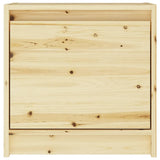 NNEVL Bedside Cabinet 40x30.5x40 cm Solid Firwood