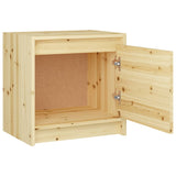 NNEVL Bedside Cabinet 40x30.5x40 cm Solid Firwood