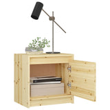 NNEVL Bedside Cabinets 2 pcs 40x30.5x40 cm Solid Firwood