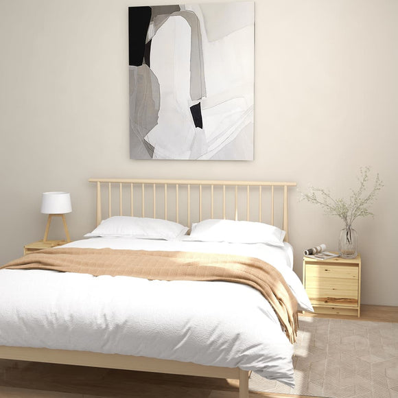 NNEVL Bedside Cabinets 2 pcs 40x30.5x40 cm Solid Firwood