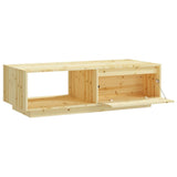 NNEVL Coffee Table 110x50x33.5 cm Solid Firwood