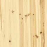 NNEVL Coffee Table 110x50x33.5 cm Solid Firwood