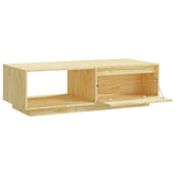 NNEVL Coffee Table 110x50x33.5 cm Solid Pinewood