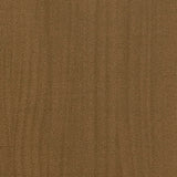 NNEVL Coffee Table Honey Brown 75x50x33.5 cm Solid Pinewood