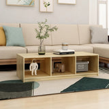 NNEVL Coffee Table 110x50x34 cm Solid Pinewood