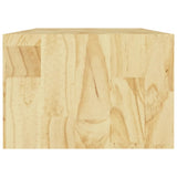 NNEVL Coffee Table 110x50x34 cm Solid Pinewood