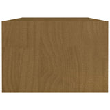 NNEVL Coffee Table Honey Brown 110x50x34 cm Solid Pinewood