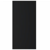 NNEVL Shoe Rack Chipboard 92x30x67.5 cm Black
