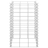NNEVL Gabion Raised Beds 3 pcs 30x30x50 cm Iron