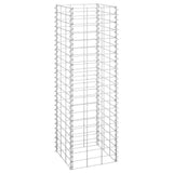 NNEVL Gabion Raised Beds 3 pcs 30x30x100 cm Iron