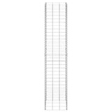 NNEVL Gabion Raised Beds 3 pcs 30x30x150 cm Iron