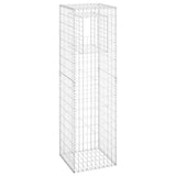 NNEVL Gabion Basket Post 50x50x180 cm Iron
