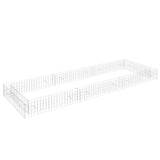 NNEVL Gabion Raised Bed Galvanised Steel 300x100x20 cm
