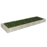 NNEVL Gabion Raised Bed Galvanised Steel 300x100x20 cm