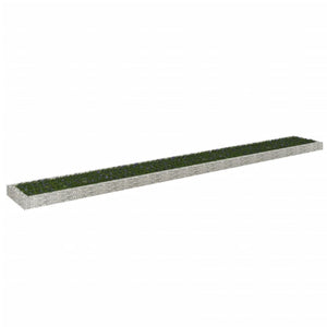 NNEVL Gabion Raised Bed Galvanised Steel 800x100x20 cm