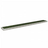 NNEVL Gabion Raised Bed Galvanised Steel 800x100x20 cm