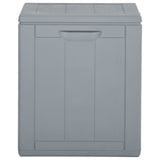 NNEVL Garden Storage Box 90L Grey PP Rattan