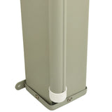 NNEVL Patio Retractable Side Awning 117x300 cm Black
