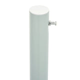 NNEVL Patio Retractable Side Awning 180x600 cm Grey
