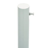 NNEVL Patio Retractable Side Awning 220x600 cm Cream