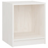 NNEVL Bedside Cabinets 2 pcs White 35.5x33.5x41.5 cm Solid Pinewood
