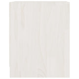 NNEVL Bedside Cabinets 2 pcs White 35.5x33.5x41.5 cm Solid Pinewood
