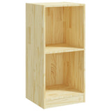 NNEVL Side Cabinet 35.5x33.5x76 cm Solid Pinewood