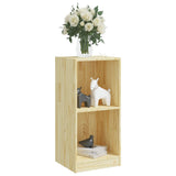 NNEVL Side Cabinet 35.5x33.5x76 cm Solid Pinewood