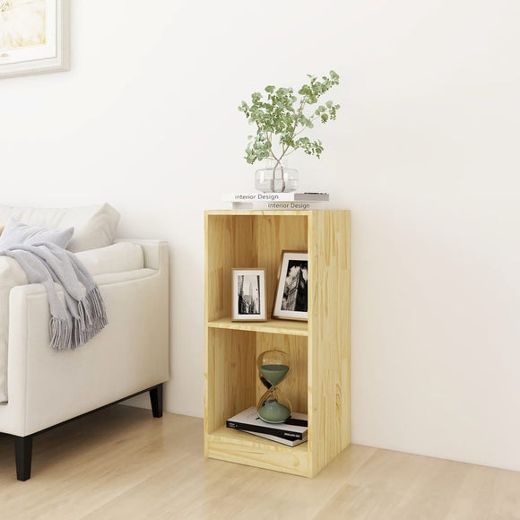 NNEVL Side Cabinet 35.5x33.5x76 cm Solid Pinewood