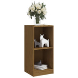 NNEVL Side Cabinet Honey Brown 35.5x33.5x76 cm Solid Pinewood