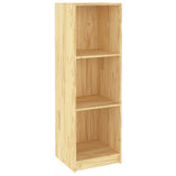 NNEVL Book Cabinet/Room Divider 36x33x110 cm Solid Pinewood