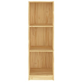 NNEVL Book Cabinet/Room Divider 36x33x110 cm Solid Pinewood