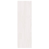 NNEVL Book Cabinet/Room Divider White 36x33x110 cm Solid Pinewood