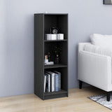 NNEVL Book Cabinet/Room Divider Grey 36x33x110 cm Solid Pinewood