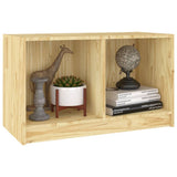 NNEVL TV Cabinet 70x33x42 cm Solid Pinewood