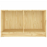 NNEVL TV Cabinet 70x33x42 cm Solid Pinewood