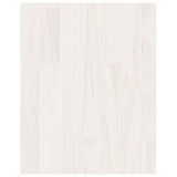 NNEVL TV Cabinet White 70x33x42 cm Solid Pinewood