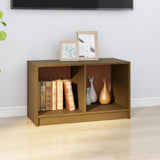 NNEVL TV Cabinet Honey Brown 70x33x42 cm Solid Pinewood