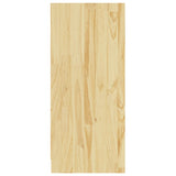 NNEVL Sideboard 70x33x76 cm Solid Pinewood